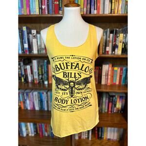 Yellow Buffalo Bill tank top medium gag funny silence of the lambs